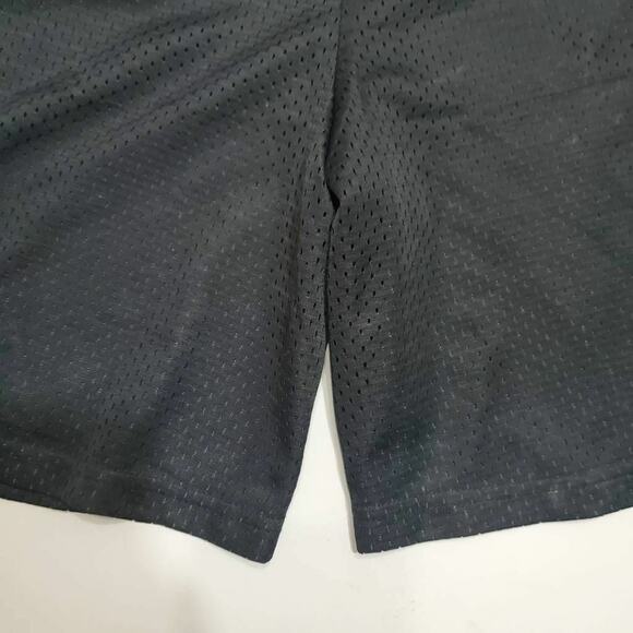 Camp Ozark Boy Medium Activewear Basketball Short Black Drawstring Elastic Waist - Picture 9 of 12